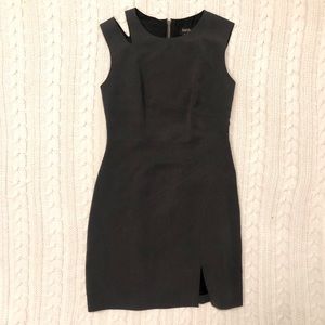 Super flattering gray dress